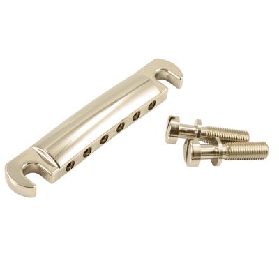 KSTOP-N Nickel US Zink Made Stop Tailpiece w/US Studs for Gibson