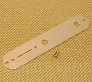 099-2058-200 Genuine Fender Gold Tele/Telecaster Guitar Control Plate 0992058200