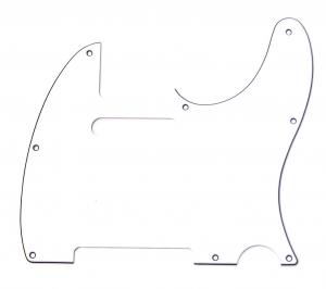 006-0817-000 Genuine Fender '62 Tele Custom White Pickguard for Highway One 0060817000