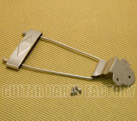 T120-12-N WD Music 12-String Guitar Trapeze Tailpiece Nickel