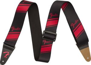 099-0647-009 Fender Nylon Competition Ruby Stripe Strap 2 Inch 0990647009