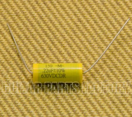C-MD22-630 Mallory .22uF 150 Series Capacitor Larger Amp Style