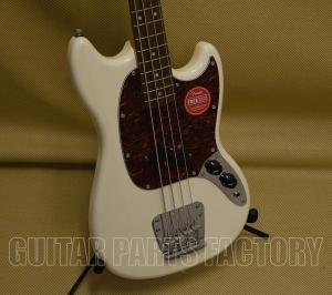 037-4570-505 Squier Classic Vibe '60s Mustang® Bass Guitar Olympic White Indian Laurel Fretboard 0374570505