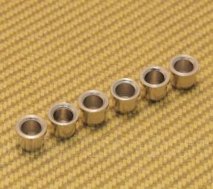 099-4918-000  (6) Fender Original Nickel Telecaster/Tele Body String Ferrules 0994918000 