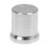 AK-KNB-MINI Silver Mini Aluminum Knob Amp/Guitar/Pedal Knob 6mm Shaft