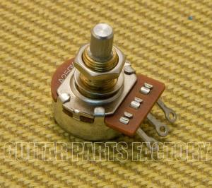 R-VA250KA (1) Alpha 250k Audio Solid Shaft Full Size Potentiometer