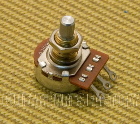 R-VA250KA (1) Alpha 250k Audio Solid Shaft Full Size Potentiometer