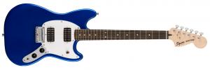 037-1220-587 Squier by Fender Bullet Mustang HH Electric Guitar Imperial Blue