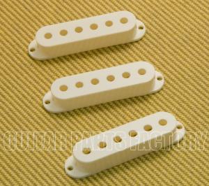 PC-0406-VW Vintage White Pickup Covers for Strat 52mm