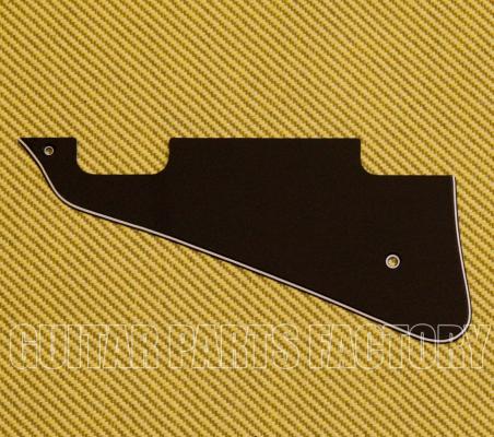 LPNLH-503 Left-Handed Lefty 3-Ply Black Pickguard For Gibson Les Paul Deluxe USA