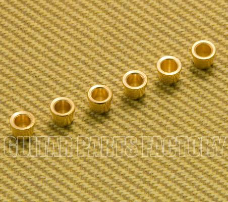 001-8876-049 Genuine Fender Gold Guitar American Series Body String Ferrules 0018876049