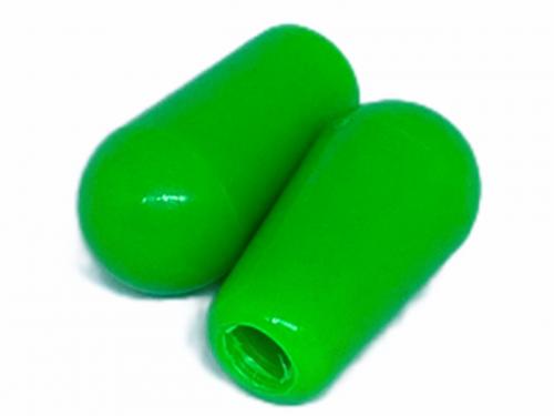 SK-0643-G (2) Green Metric Guitar Toggle Switch Tips Epiphone/Import Guitar