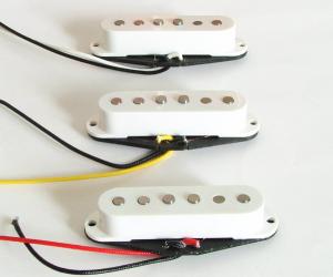 SSA12-W-Set  Artec SSA12 Single Coil Pickup Set- White