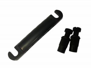 TP-001-B Black Stop Tailpiece For TOM Tune-O-Matic Bridge and Posts