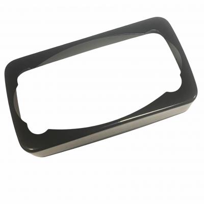 PC-027-B Black Over Brass Humbucker Cover Beauty Ring