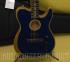 097-2018-271 Fender American Acoustasonic Telecaster Guitar Steel Blue 0972018271