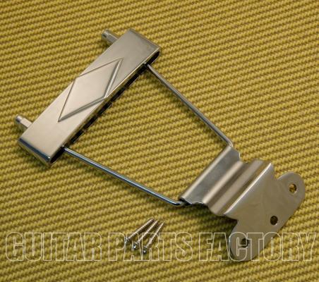 TP-Diamond-C Short Diamond Chrome Trapeze Tailpiece