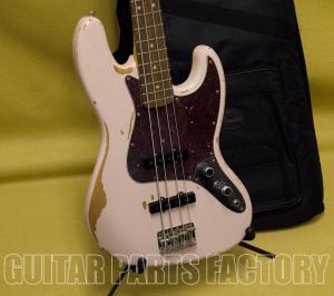 014-1020-356 Fender Flea Signature Jazz Bass Road Worn Shell Pink 014-1020-356