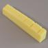 PNUT-049C (1) Pre-Slotted Plastic Cream Guitar Nut 42mm X 6mm 