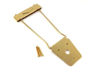 TP-0488-002 Gold Trapeze Tailpiece for Thick Hollowbody/Archtop/Jazz Guitar