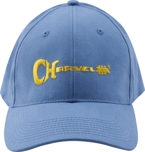 992-3324-001 Charvel Guitar 3D Logo Hat Light Blue M/L 9923324001