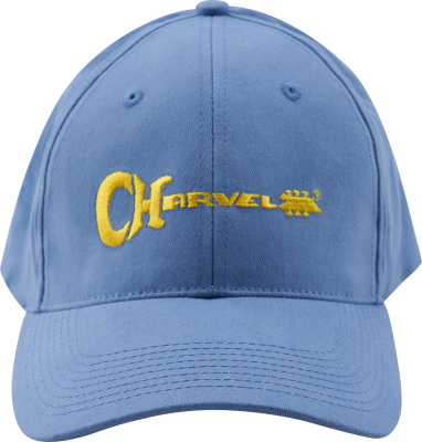 992-3324-001 Charvel Guitar 3D Logo Hat Light Blue M/L 9923324001