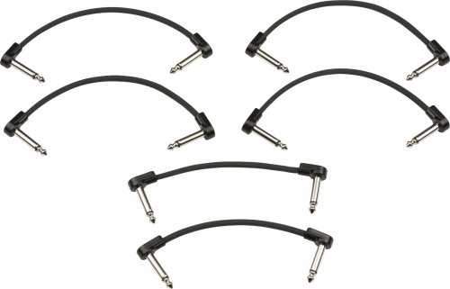 099-0825-102 Fender Blockchain Patch Cable Kit Blk XS for Stompbox Needs 0990825102