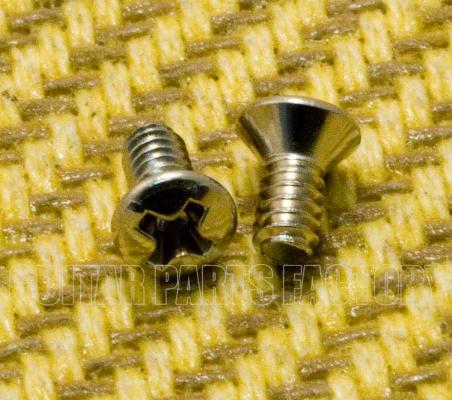 001-5719-049 (2) Fender USA Switchcraft Slide Switch Screws 0015719049