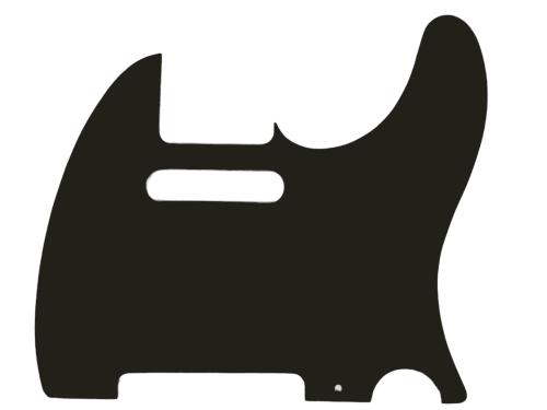 PG-0560-BE23 1-Ply Black 5-Hole Beveled Edge Pickguard for Tele