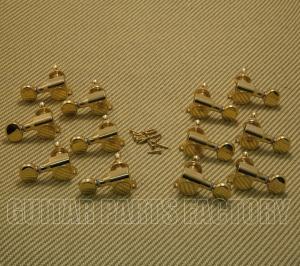 771-0841-000 Gretsch Tuners, Mini Die Cast, Electromatic 12-String Hollow Body Gold 7710841000