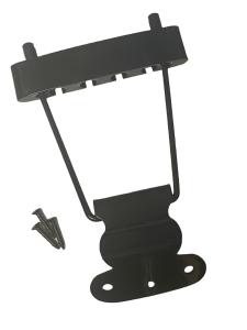 BTP-ECO-B Black 4-String Bass Short Trapeze Tailpiece