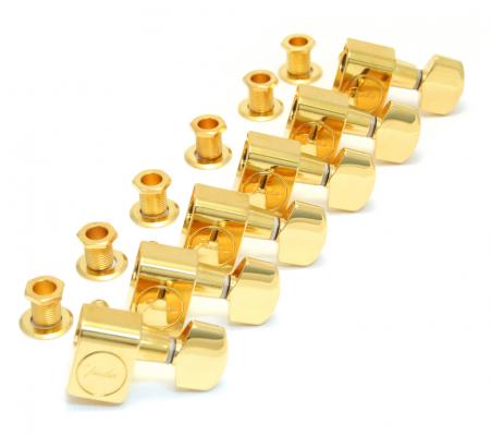 099-0820-200 Genuine Fender  American Series Gold Tuners for Strat/Tele 0990820200