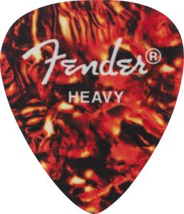 912-2421-110 Fender Guitar Heavy Pick Embroidered Patch Tortoiseshell 9122421110