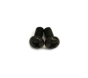 SS-IMPB (2) Black Import Pickup Switch Screws for Box Switches YM-50/ 30