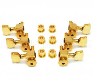 SZ-3X3-GD Sperzel Trim-Lock 3+3 Gold Tuners for Gibson Guitar