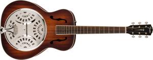 097-0392-337 Fender Resonator PR-180E Walnut Fingerboard Aged Cognac Burst 0970392337