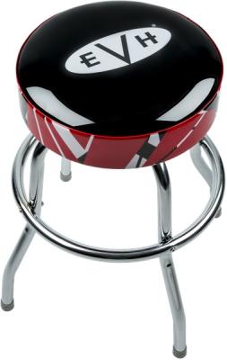 912-3004-000 EVH 24" Barstool Red Black & White Stripes 9123004000