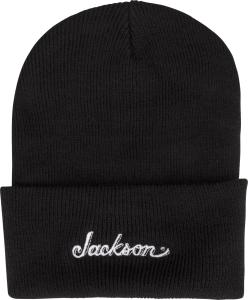 099-5526-106 Jackson Guitar Logo Beanie Black One Size Fits Most 0995526106