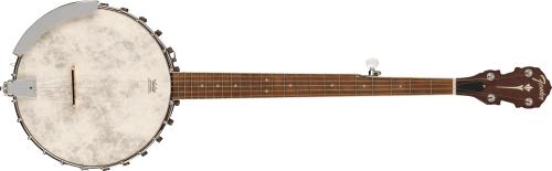 097-0302-321 Fender PB-180E Banjo, Walnut Fingerboard Natural w/ Gig Bag 0970302321