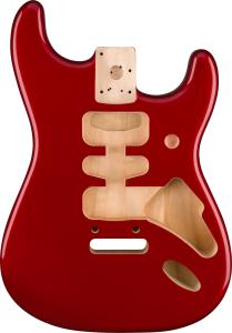 099-7103-709 Fender Deluxe Series Strat HSH Alder Body Candy Apple Red 0997103709