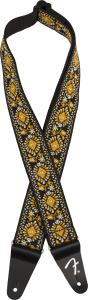 099-0638-031 Genuine Fender Pasadena Woven Strap Yellow Lotus 2" 0990638031