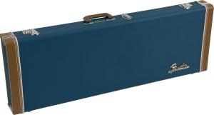 099-6106-303 Fender Classic Series Wood Guitar Case Strat/Tele  Lake Placid Blue 0996106303