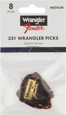 198-0351-010 Fender Fine Electric Pick Tin - 12 Pack Celluloid Tortoise 1980351010 