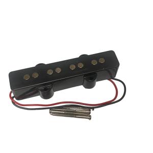 PU-JB-BE Black Bar Magnet Bridge Pickup for Jazz Bass 