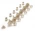 136N6 Grover Nickel Vintage Deluxe 6 Inline Guitar Tuners for Fender Strat/Tele