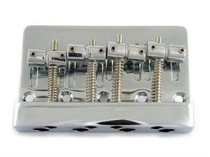 BB-3410-010 Heavy Duty Chrome 4 String Bass Bridge