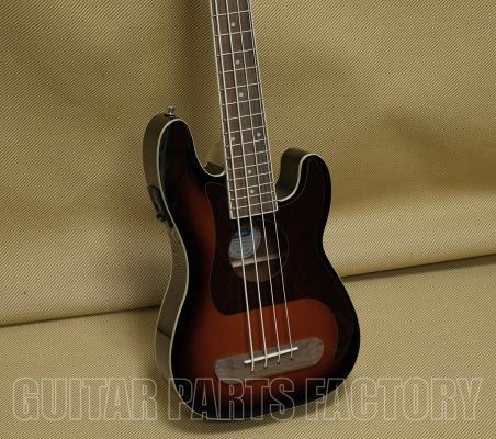 097-0583-500 Fullerton Precision Bass Uke Tortoiseshell Pickguard Sunburst 0970583500
