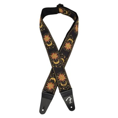 099-0637-203 Fender American II Sun and Moon Guitar Strap Sunburst 0990637203 