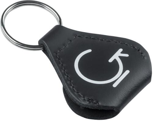 9223003000 Gretsch Black Pick Holder Keychain, Holds 2-5 Picks