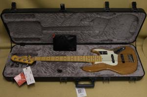019-3992-763 Fender American Professional II 5-String Jazz Bass V Natural w/ Case 0193992763